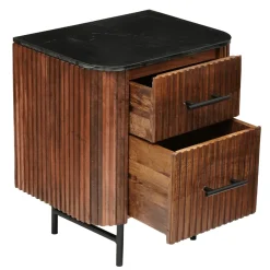 Mangohoutonline Mangohouten Side Meubel Austin 50 cm Mahom