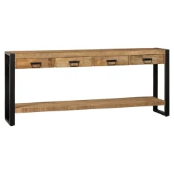 Mangohoutonline Mangohouten Sidetable Britt 4 lades Mahom