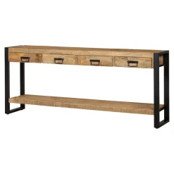 Mangohoutonline Mangohouten Sidetable Britt 4 lades Mahom