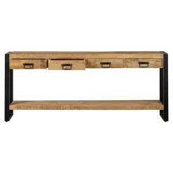 Mangohoutonline Mangohouten Sidetable Britt 4 lades Mahom