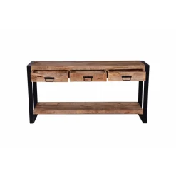 Mangohoutonline Mangohouten Sidetable Britt 3 lades Mahom