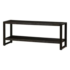 Mangohoutonline Mangohouten TV Meubel Britt Black 150 cm Mahom