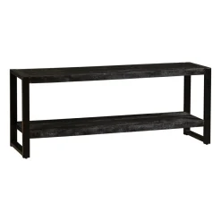 Mangohoutonline Mangohouten TV Meubel Britt Black 150 cm Mahom