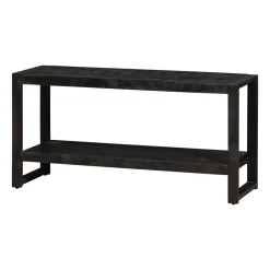 Mangohoutonline Mangohouten TV Meubel Britt Black 120 cm Mahom