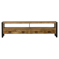 Mangohoutonline Mangohouten TV Meubel Britt 220 cm Mahom