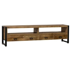 Mangohoutonline Mangohouten TV Meubel Britt 220 cm Mahom