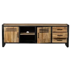 Mangohoutonline Mangohouten TV Meubel Henderson 180 cm Mahom