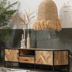 Mangohoutonline Mangohouten TV Meubel New Haven 165 cm Mahom