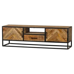 Mangohoutonline Mangohouten TV Meubel New Haven 165 cm Mahom