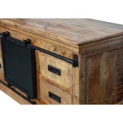 Mangohoutonline Mangohouten TV Meubel Portland 120 cm Mahom