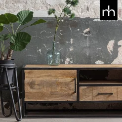 Mangohoutonline Mangohouten TV Meubel San Antonio 210 cm Mahom