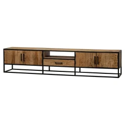 Mangohoutonline Mangohouten TV Meubel San Antonio 240 cm Mahom