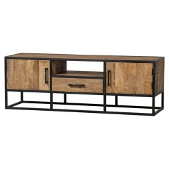 Mangohoutonline Mangohouten TV Meubel San Antonio 165 cm Mahom