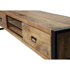 Mangohoutonline Mangohouten TV Meubel Stockton 200 cm Mahom