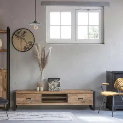 Mangohoutonline Mangohouten TV Meubel Stockton 180 cm Mahom