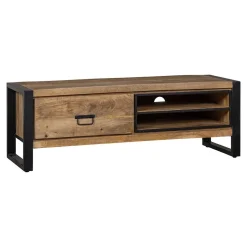 Mangohoutonline Mangohouten TV Meubel Stockton 130 cm Mahom