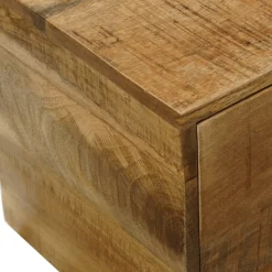 Mangohoutonline Mangohouten Tv meubel zwevend Harlow 180cm Mahom