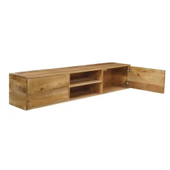 Mangohoutonline Mangohouten Tv meubel zwevend Harlow 180cm Mahom