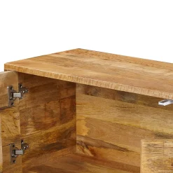 Mangohoutonline Mangohouten TV Meubel Zwevend Harlow 120 cm Mahom