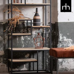 Mangohoutonline Mangohouten Vakkenkast Chicago 120 cm Mahom