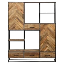 Mangohoutonline Mangohouten Vakkenkast New Haven XXL Mahom