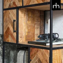 Mangohoutonline Mangohouten Vakkenkast New Haven 90 cm Mahom