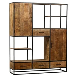 Mangohoutonline Mangohouten Vakkenkast San Antonio XXL Mahom