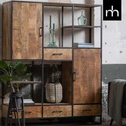 Mangohoutonline Mangohouten Vakkenkast San Antonio XXL Mahom