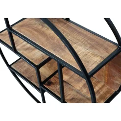 Mangohoutonline Mangohouten Wandrek Rond 80 cm Mahom