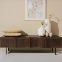 Mangohoutonline TV Meubel Elan Brown 180 cm