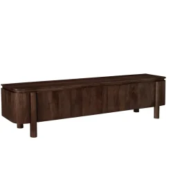 Mangohoutonline TV Meubel Salano Brown 210 cm