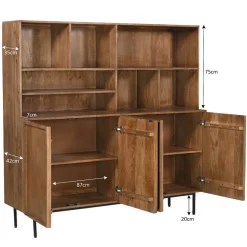 Mangohoutonline Wandkast Elan 180 cm