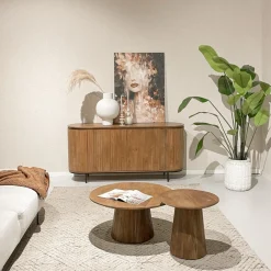 Mangohoutonline Wandkast Noor 170 cm